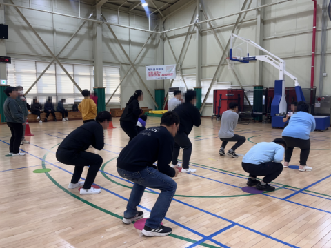 4월 건강체육 교실 활동 사진
