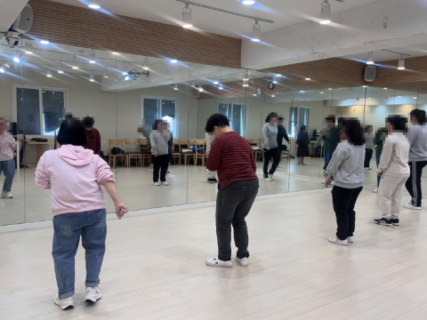 4월 방송댄스 교실 활동 사진