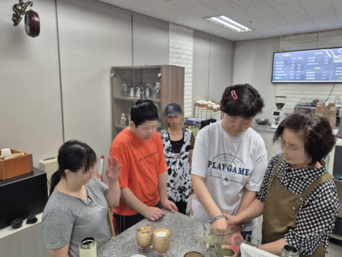 5월 바리스타 교실 활동 사진