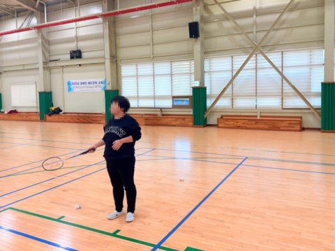 11월 배드민턴 교실 활동 사진