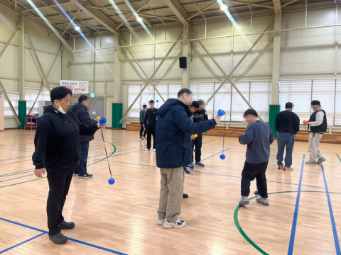 1월 건강체육 교실 활동 사진