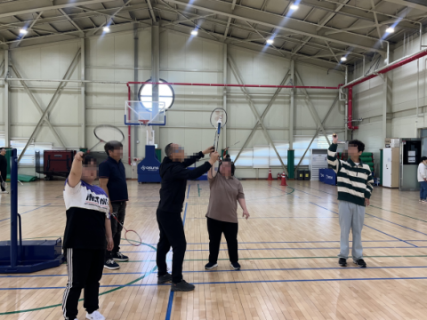 5월 배드민턴 교실 활동사진